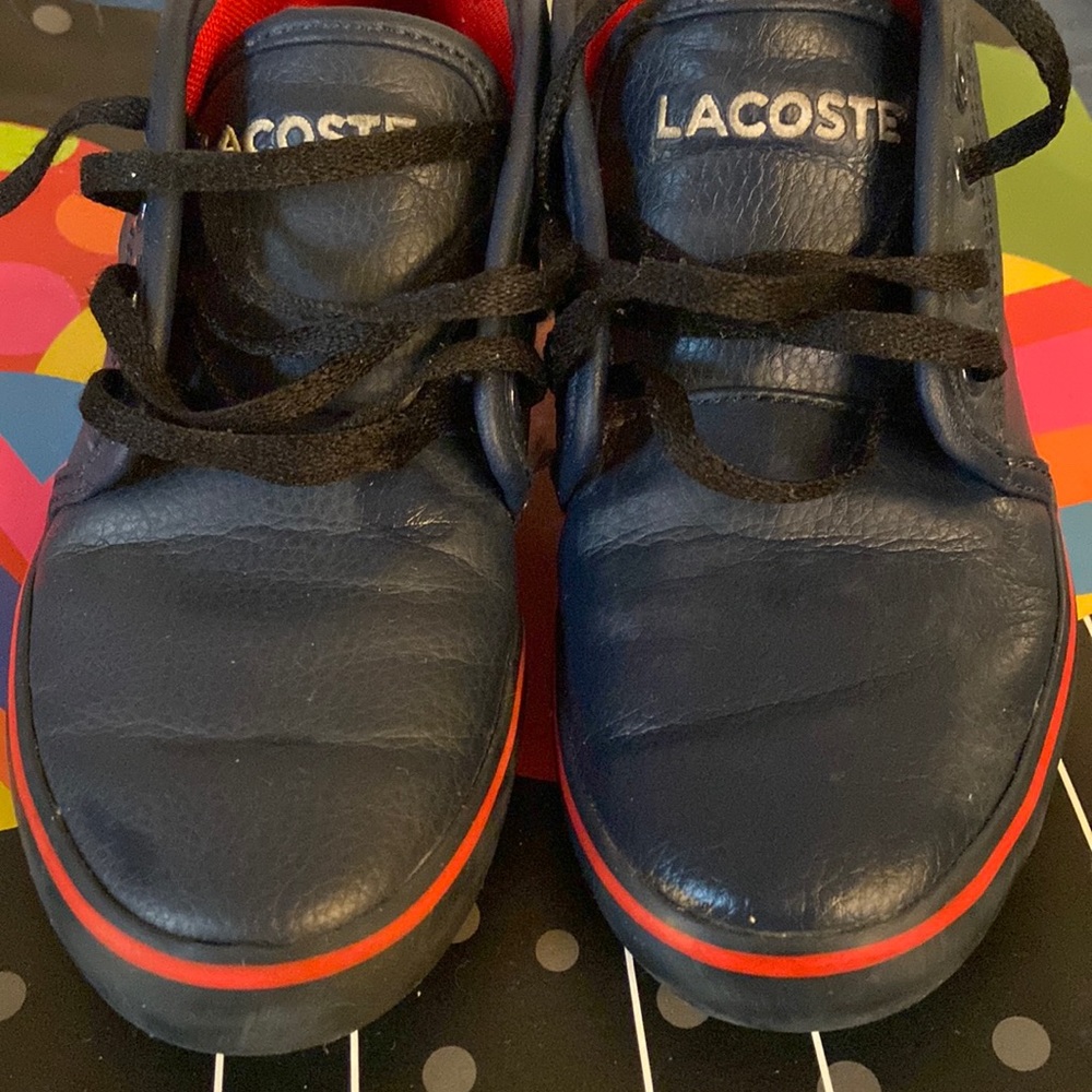 LACOSTE  KIDS leather shoes